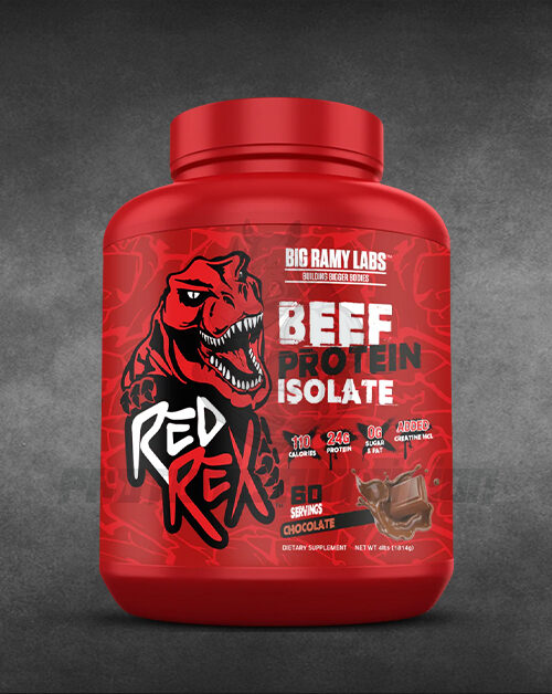 Red Rex Beef Protein Isolate 4lb By Big Ramy Labs